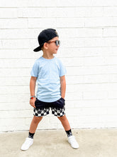 Load image into Gallery viewer, Checkered Flame Lounge Shorts