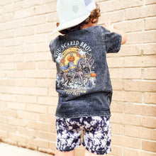 Load image into Gallery viewer, BCD You Scared Bro TEE- all black, NOT acid wash