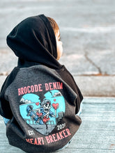 Load image into Gallery viewer, 2toned Hoodie BCD heartbreaker