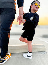 Load image into Gallery viewer, BCD You Scared Bro TEE- all black, NOT acid wash