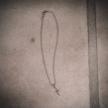 Load image into Gallery viewer, Lightning ⚡️ twist necklace sterling silver