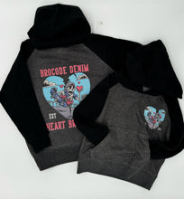 Load image into Gallery viewer, 2toned Hoodie BCD heartbreaker