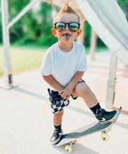 Load image into Gallery viewer, Checkered Flame Lounge Shorts