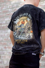 Load image into Gallery viewer, BCD You Scared Bro TEE- all black, NOT acid wash