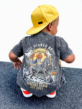 Load image into Gallery viewer, BCD You Scared Bro TEE- all black, NOT acid wash