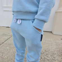 Load image into Gallery viewer, Sky blue waffle set-size up 1
