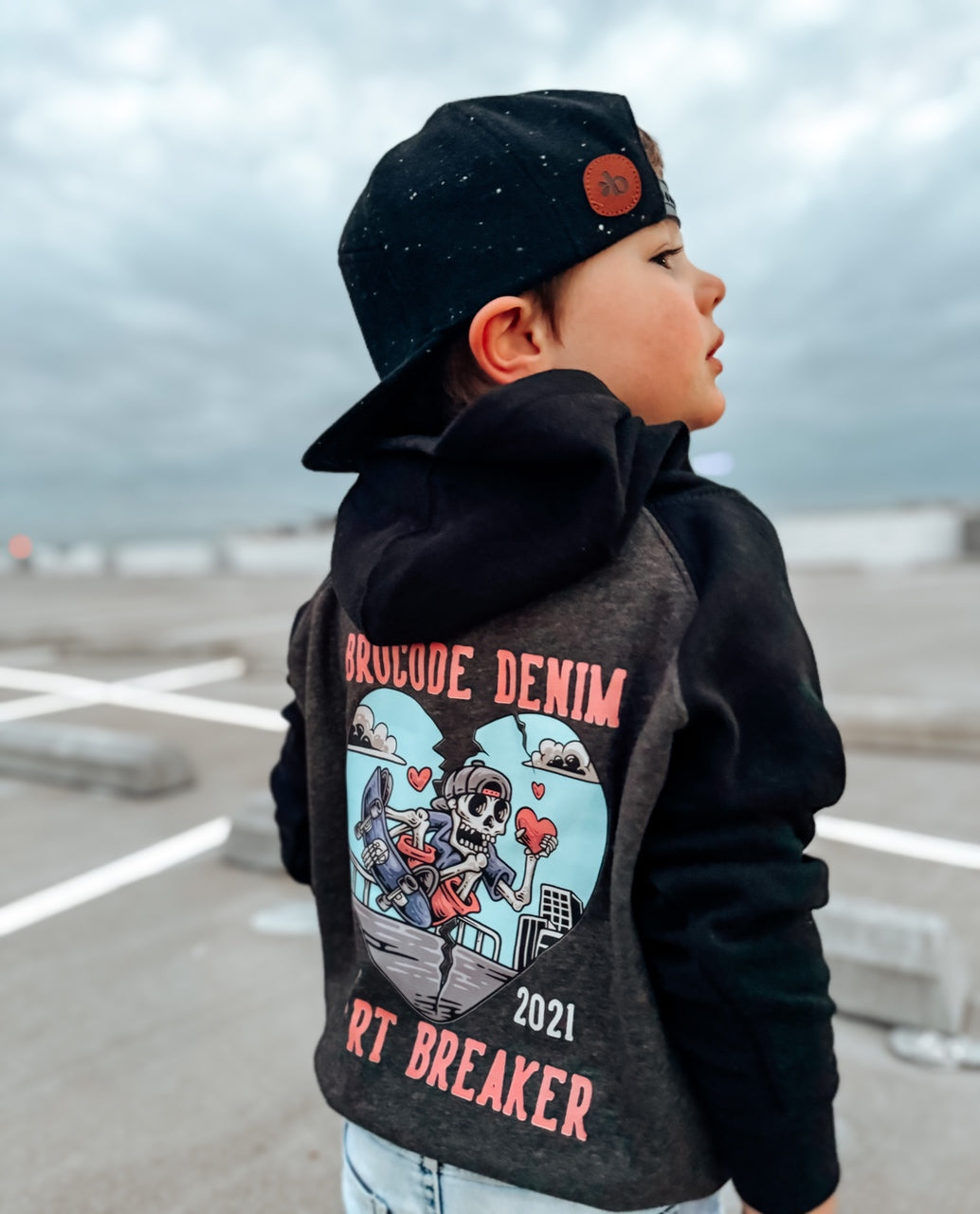 2toned Hoodie BCD heartbreaker