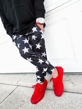 Load image into Gallery viewer, Imperfect Stars Ribbed Joggers

