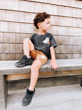 Load image into Gallery viewer, BCD You Scared Bro TEE- all black, NOT acid wash
