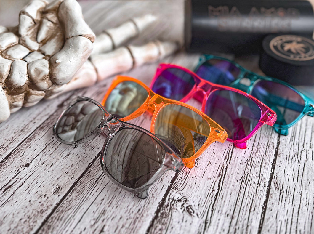 Mirrored translucent Wayfer Sunnies